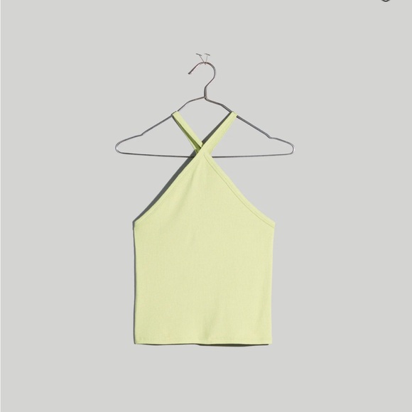 Supima Rib Halter Tank Top - Picture 5 of 5